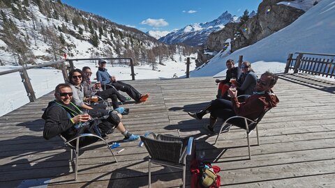 Raid à skis autour du Mont Thabor avec Alpes Aventure