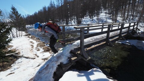 Raid à skis autour du Mont Thabor avec Alpes Aventure