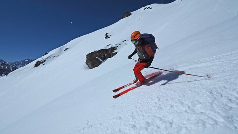 Raid à skis autour du Mont Thabor avec Alpes Aventure