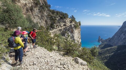 Montée de la Cengia Giradili